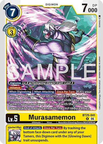 [BT25-041](R) Murasamemon (Foil)