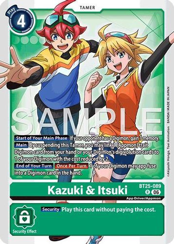 [BT25-089](R) Kazuki & Itsuki (Foil)