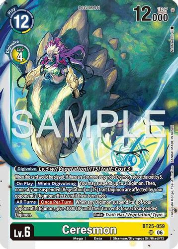 [BT25-059](SR) Ceresmon (Foil)