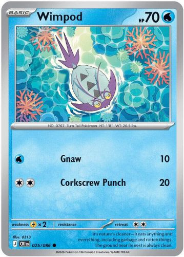 |ME04|[CRI-025/086](C) Wimpod {Reverse Holo}