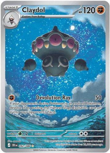|ME04|[CRI-092/086](GR) Claydol {Holo}