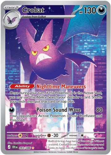 |ME04|[CRI-093/086](GR) Crobat {Holo}