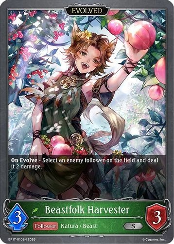 [BP17-010EN](S) Beastfolk Harvester (Evolved)