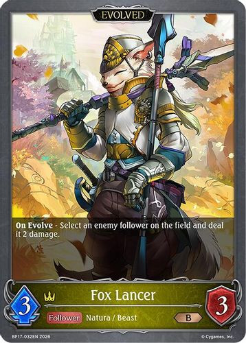 [BP17-032EN](B) Fox Lancer (Evolved)