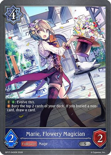 [BP17-045EN](S) Marie, Flowery Magician