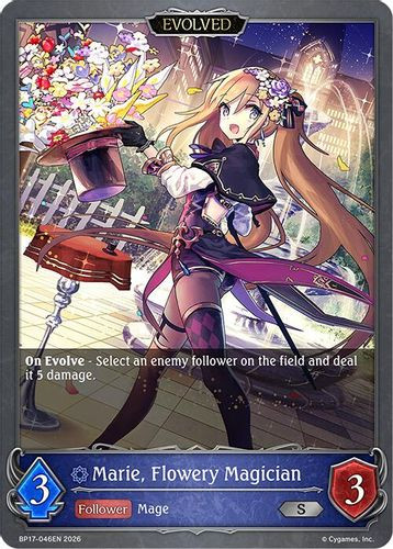 [BP17-046EN](S) Marie, Flowery Magician (Evolved)