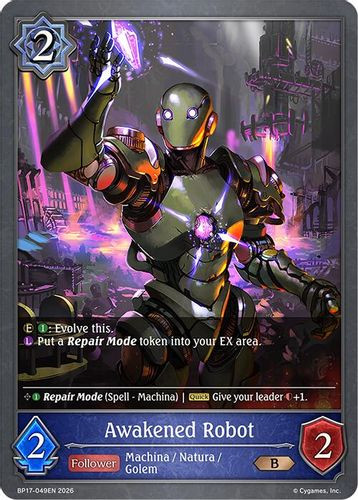 [BP17-049EN](B) Awakened Robot