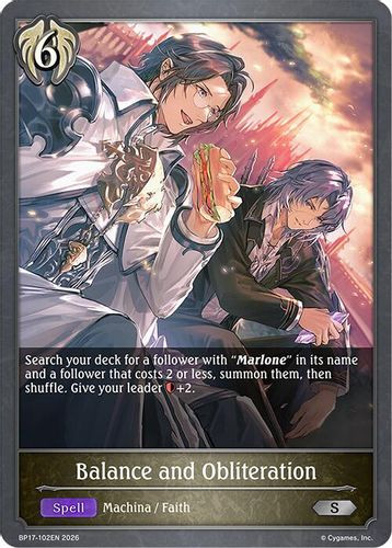 [BP17-102EN](S) Balance and Obliteration