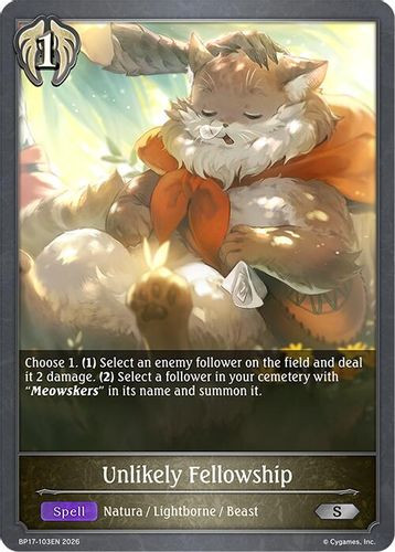 [BP17-103EN](S) Unlikely Fellowship