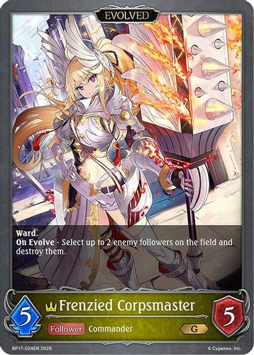 [BP17-024EN](G) Frenzied Corpsmaster (Evolved)