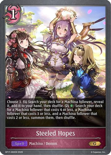 [BP17-080EN](G) Steeled Hopes