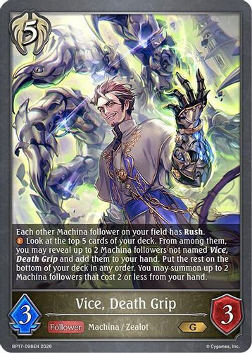 [BP17-098EN](G) Vice, Death Grip