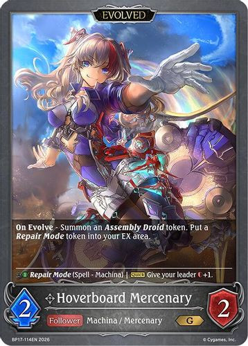 [BP17-114EN](G) Hoverboard Mercenary (Evolved)