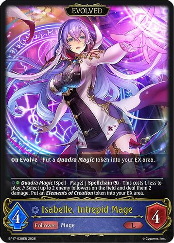 [BP17-038EN](L) Isabelle, Intrepid Mage (Evolved)
