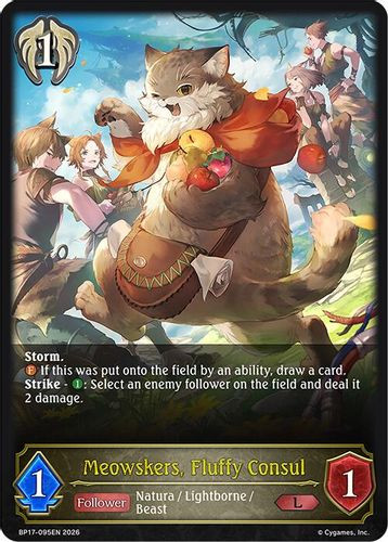 [BP17-095EN](L) Meowskers, Fluffy Consul