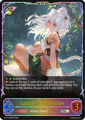 [BP17-SL02EN](SL) Ladica, Verdant Claw (Super Legendary)