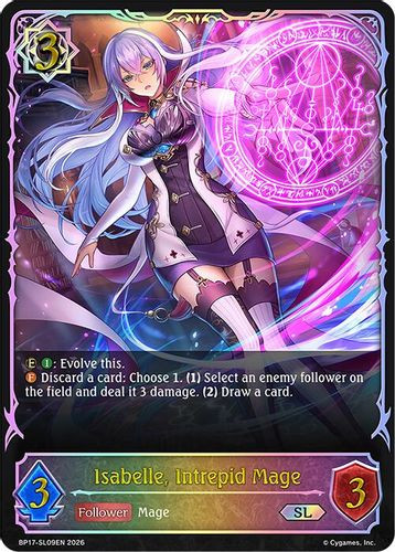 [BP17-SL09EN](SL) Isabelle, Intrepid Mage (Super Legendary)