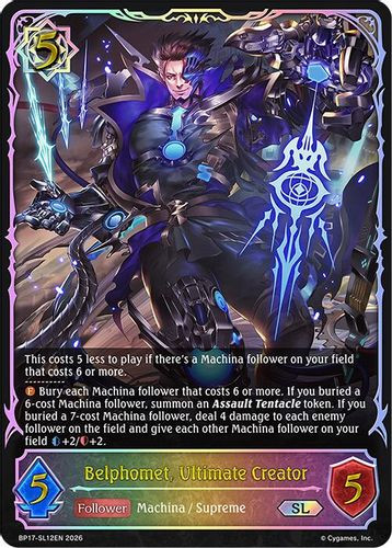 [BP17-SL12EN](SL) Belphomet, Ultimate Creator (Super Legendary)
