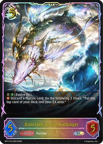 [BP17-SL15EN](SL) Disrestan, Ocean Harbinger (Super Legendary)