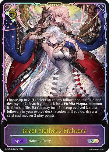 [BP17-SL28EN](SL) Great Mother's Embrace (Super Legendary)