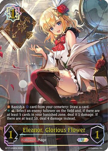[BP17-U04EN](U) Eleanor, Glorious Flower (Ultimate Foil)