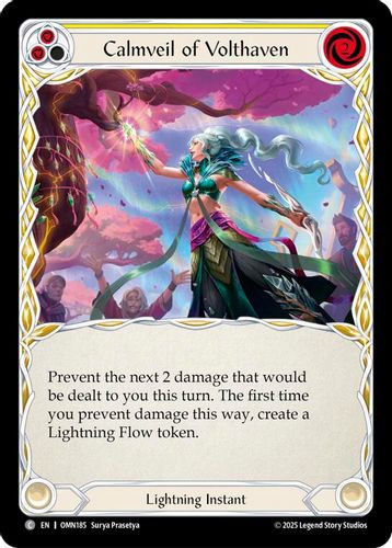 [FAB20 1st][OMN-185](C) Calmveil Of Volthaven (Yellow)