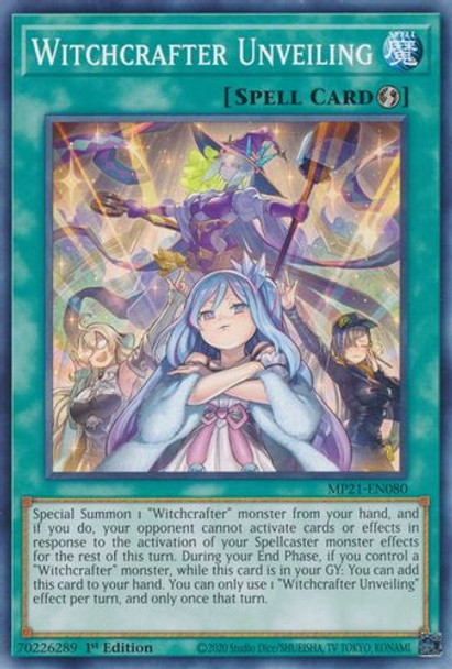 MP21-EN080 Witchcrafter Unveiling (Common) <1st>