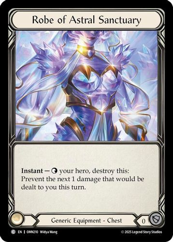[FAB20 1st][OMN-210](C) Robe Of Astral Sanctuary