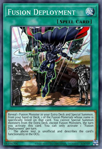 MP21-EN081 Fusion Deployment (Prismatic Secret Rare) <1st>