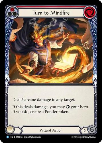 [FAB20 1st][OMN-136](R) Turn to Mindfire