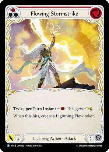 [FAB20 1st][OMN-152](R) Flowing Stormstrike