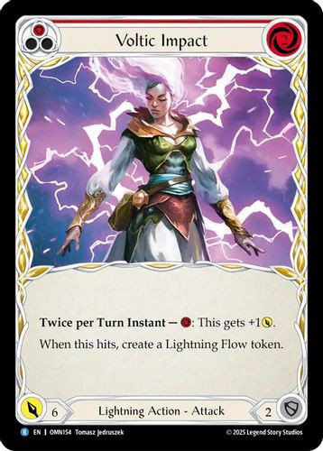 [FAB20 1st][OMN-154](R) Voltic Impact