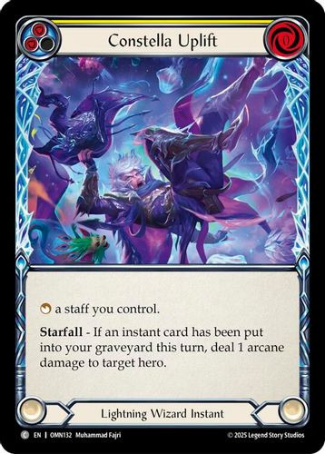[FAB20 1st][OMN-132](C) Constella Uplift (Rainbow Foil)