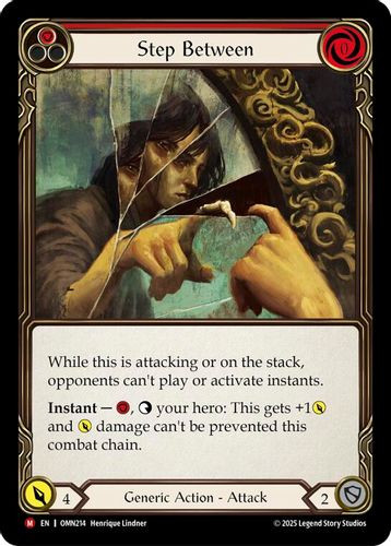 [FAB20 1st][OMN-214](M) Step Between (Rainbow Foil)