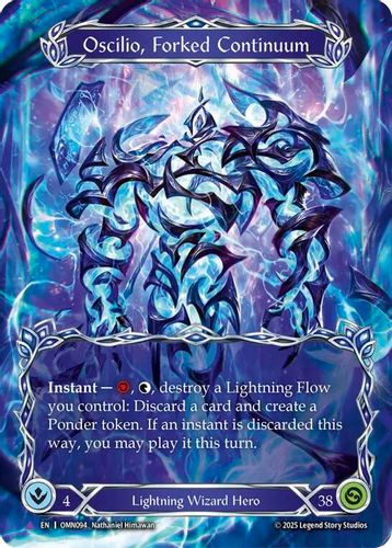 [FAB20 1st][OMN-094](MV) Oscilio, Forked Continuum (Marvel) (Cold Foil)