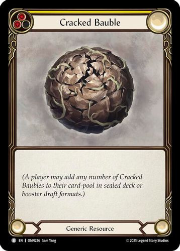 [FAB20 1st][OMN-226](B) Cracked Bauble