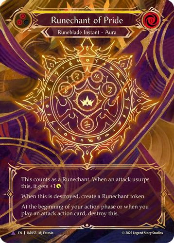 [FAB20 1st][IAR155](MV) Runechant of Pride (Cold Foil)