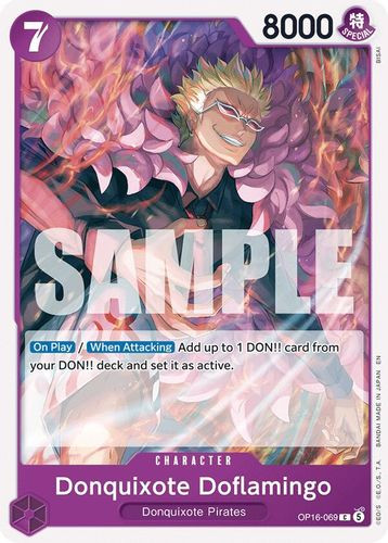 [OP16-069](C) Donquixote Doflamingo