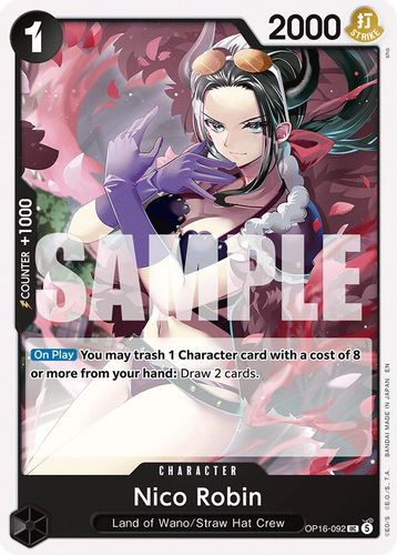 [OP16-092](UC) Nico Robin