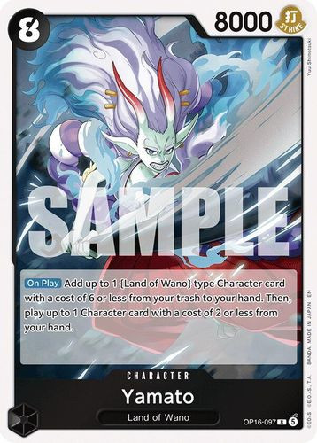[OP16-097](R) Yamato (Foil)