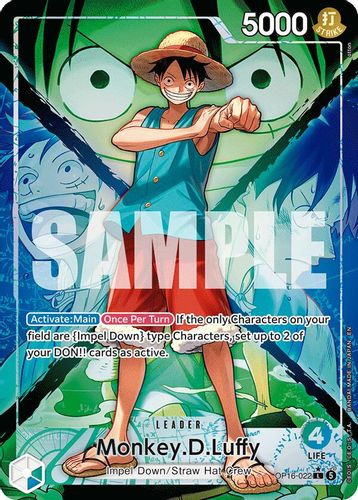 [OP16-022](L) Monkey.D.Luffy (Alternate Art) (Foil)