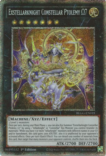 [BLGG-EN018] Exstellarknight Constellar Ptolemy Omega 7 (Starlight Rare)<1st>