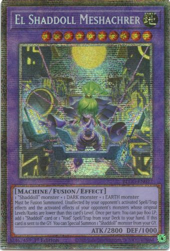 [BLGG-EN022] El Shaddoll Meshachrer (Starlight Rare)<1st>
