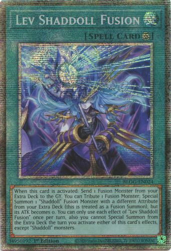 [BLGG-EN024] Lev Shaddoll Fusion (Starlight Rare)<1st>