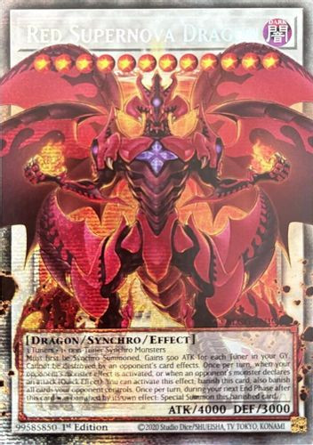 [BLGG-EN139] Red Supernova Dragon (Starlight Rare)<1st>