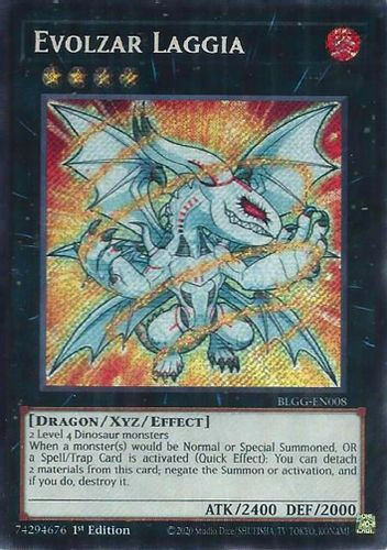 [BLGG-EN008] Evolzar Laggia (Secret Rare)<1st>