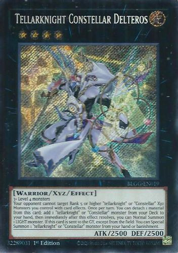 [BLGG-EN019] Tellarknight Constellar Delteros (Secret Rare)<1st>