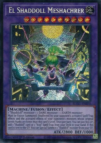 [BLGG-EN022] El Shaddoll Meshachrer (Secret Rare)<1st>