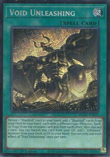 [BLGG-EN025] Void Unleashing (Secret Rare)<1st>