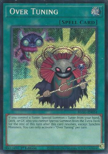 [BLGG-EN034] Over Tuning (Secret Rare)<1st>
